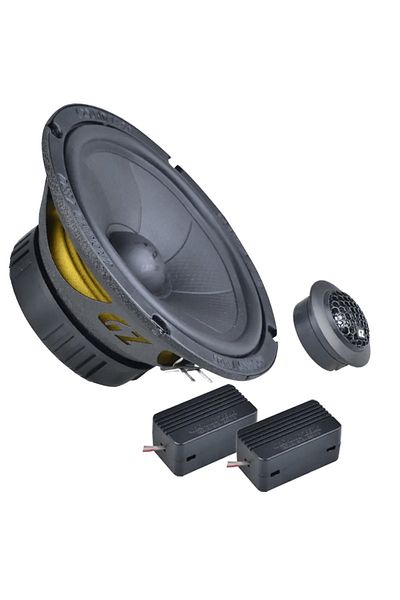 Ground Zero Ground Zero GZIC 165.2 – 165mm 2-Way Car Speaker System, 100W RMS