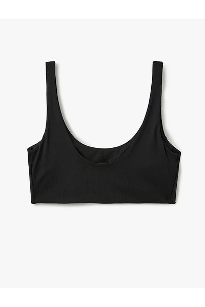 Koton Coated U Neck Sleeveless Sports Bra