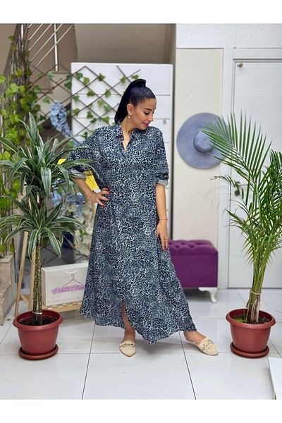 Punta Otantik Ece616127 Cotton Viscose Ece Dress