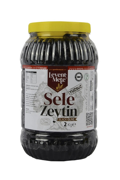 Levent Mete Tuzsuz Sele Zeytin 2 Kg