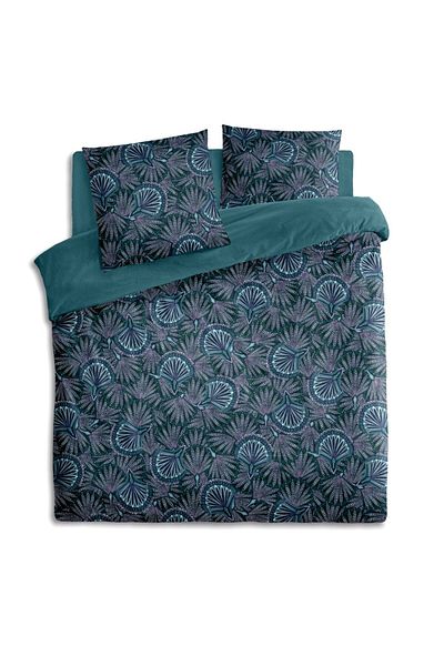 Atmosphera Créateur D'intérieur Eventail Blue bed linen, cotton, 220x240 cm
