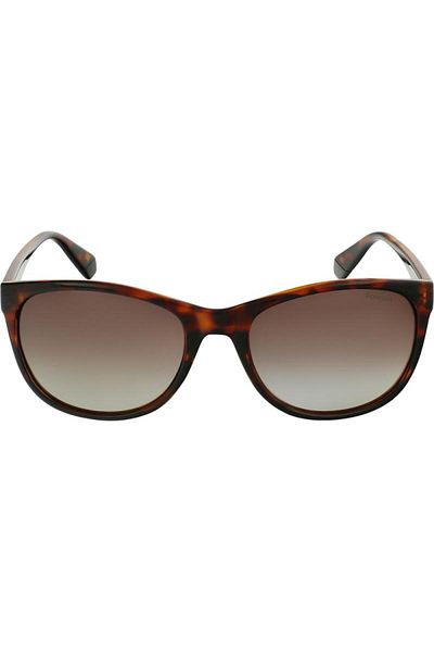 Polaroid Women's Sunglasses PLD 4099/S 086/LA, Havana, Butterfly, 55 mm