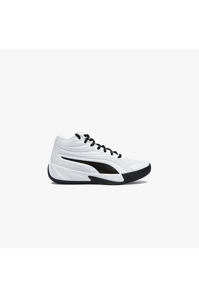 Puma Court Pro Jr Kids White Sneaker