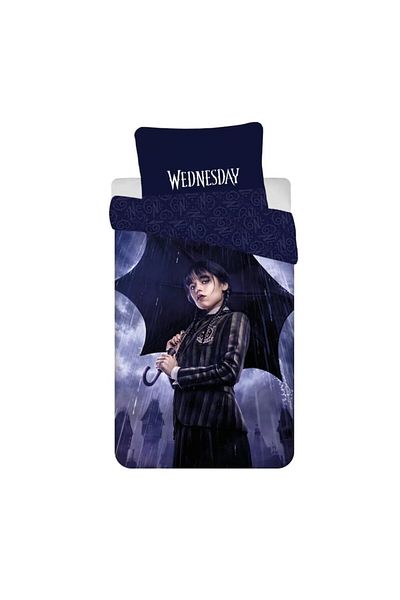 OEM Bed cover, Jerry Fabrics, Wednesday 140x200 cm 70x90 cm (Rain)
