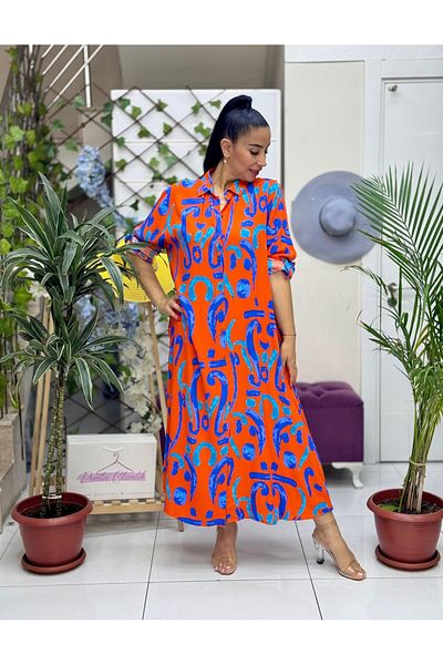 Punta Otantik Ece616106 Cotton Viscose Ece Dress