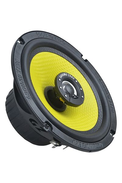 Ground Zero Ground Zero GZTF 6.5X 2-Way Coaxial Car Speakers – 165mm, 90W RMS