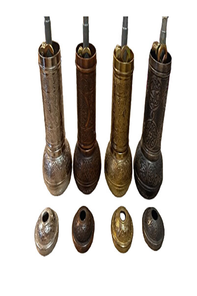 Otantik Hediyelik Baharat Kahve Öğütücü 1 Adet 20 Cm (GÜMÜŞ)