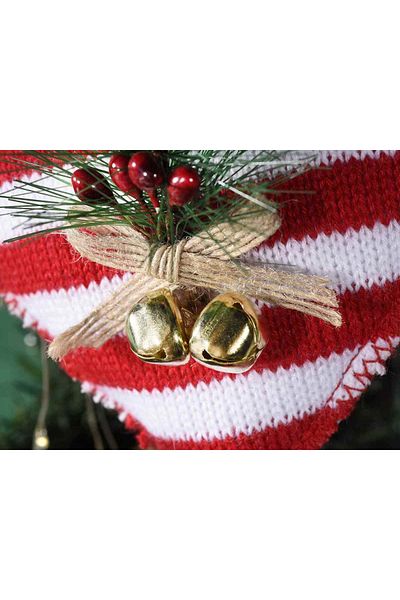 Decorer Set 3 ornaments for Christmas tree - white and red, 13x13 cm