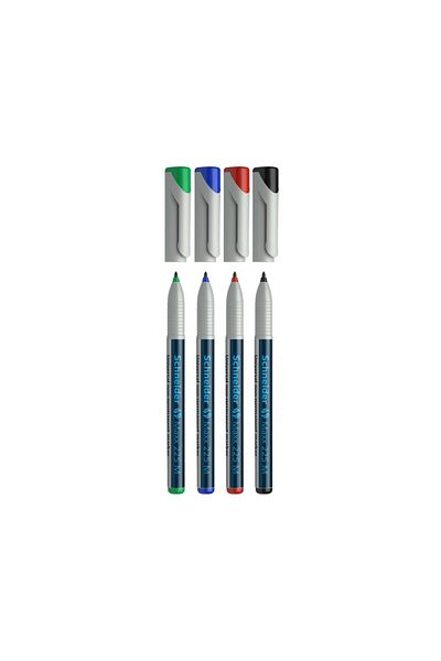 SCHNEIDER Medium non-permanent OHP marker Schneider 4/set 225 1 mm