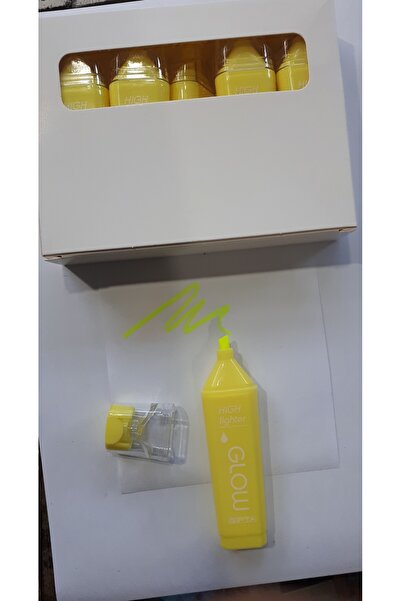 Gıpta Fosforlu Kalem Neon Renk 10 Adetli Kutu Gıpta