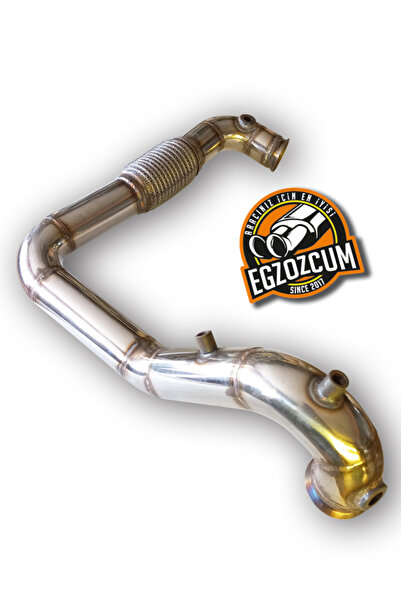 EGZOZCUM Ford Courier Transit uyumlu 2017-2019 downpipe