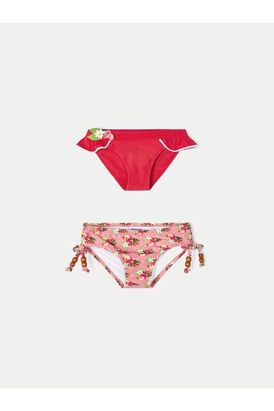 MAYORAL Girl Set of 2 pairs of swim trunks 3688 Red
