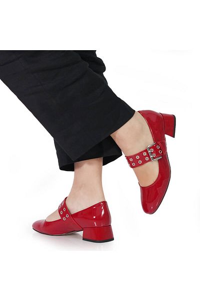 SCADO WOMEN'S SHOES SCADO 2503014 RED