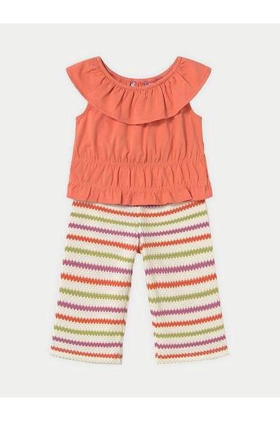 MAYORAL Set fete bluză și pantaloni 1575 Colorat