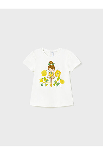 MAYORAL Κορίτσι T-Shirt 1005 Λευκό