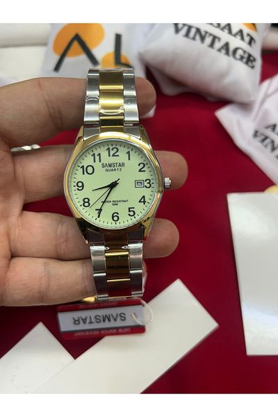 Samstar Phosphorescent Steel Men's Wrist Watch