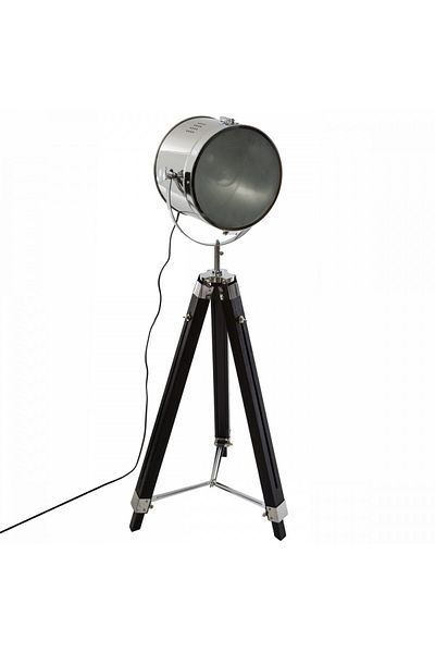 Atmosphera Créateur D'intérieur Lampă de podea Bjiorn, picioare din lemn de pin, 62,5 x 57 x Î 150, E27, 25W