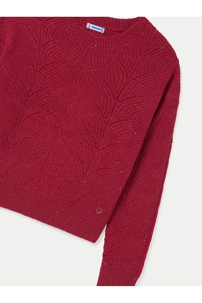 MAYORAL Girl Sweater 7303 Red