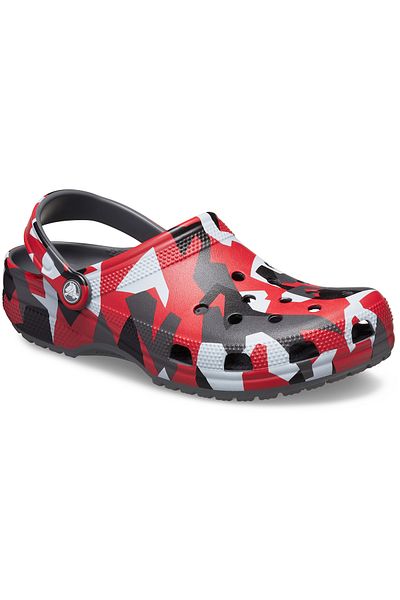 Crocs Ανδρικές παντόφλες Geo Camo Clog Πολύχρωμες