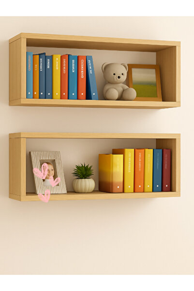 shop artisan 2'li duvar kitaplık