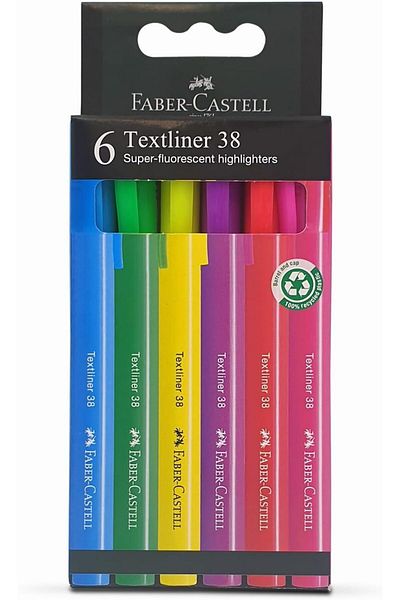 Emperium Highlighter 38 Neon Colors Set of 6