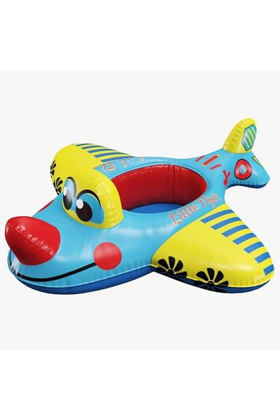 DAR Inflatable Airplane Ring for children, Colorful and fun design