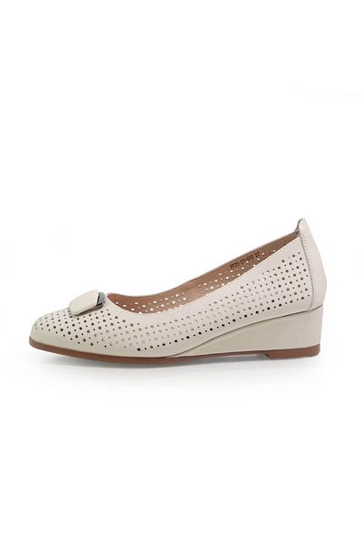 FIORE FINO PERFORATED SHOES FIORE FINO 2501093 BEIGE