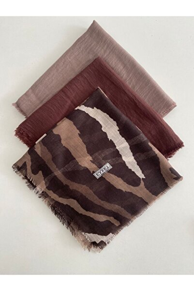 Eyfel Scriere din pânză de brânză cu modele mixte de 3 bucăți