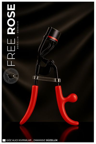 Free Rose Red Eyelash Curler Mca6A