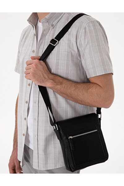 Pierre Cardin Erkek Siyah Omuz Çantası 50308035-VR046