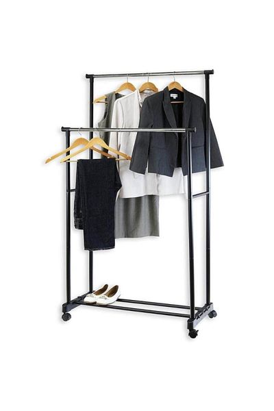 DAR Hanger and clothes rack, with wheels and adjustable height