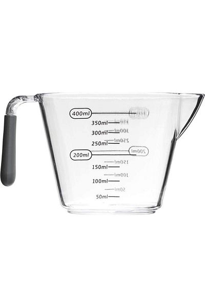 5 five simply smart SG graduated cup, acrylic, 400 ml, 16.5 x 8.2 x H 10 cm