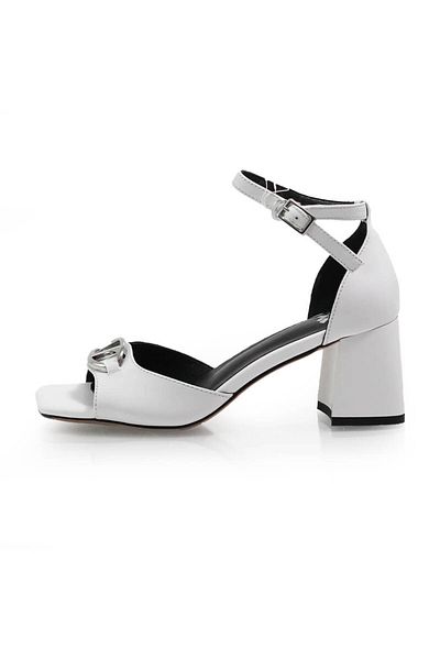 FIORE FINO FIORE FINO ELEGANT SANDALS 2502043 WHITE