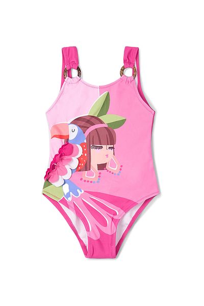 MAYORAL Girl Swimsuit 3718 Pink