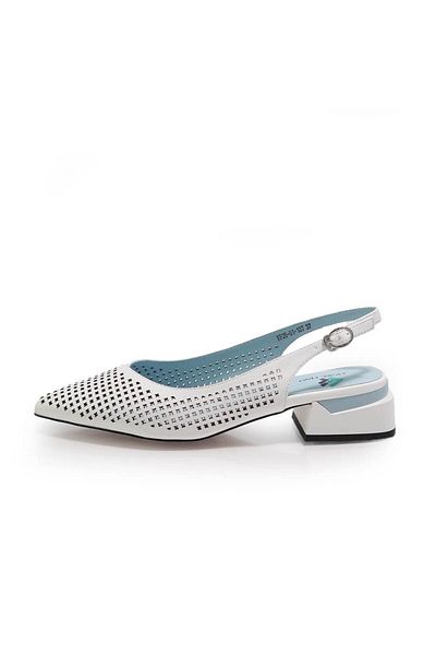 FIORE FINO FIORE FINO CUT-OUT SHOES 2501137 WHITE