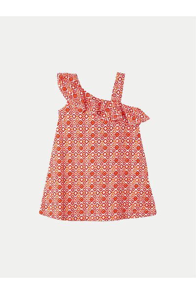 MAYORAL Girl Summer Dress 3951 Red