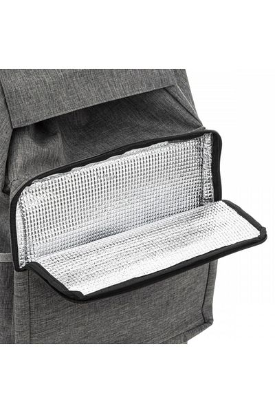 5 five simply smart Tatra shopping trolley, grey, 34 x 30 x H 95 cm, 36 liters