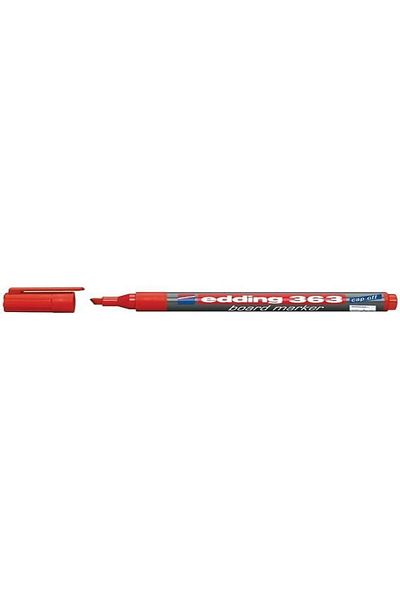 Emperium 363 Whiteboard Marker - Red - 1 Marker - 1-5mm Cut Tip - Refillable