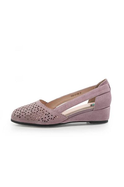 FIORE FINO FIORE FINO PERFORATED SHOES 2501088 PINK