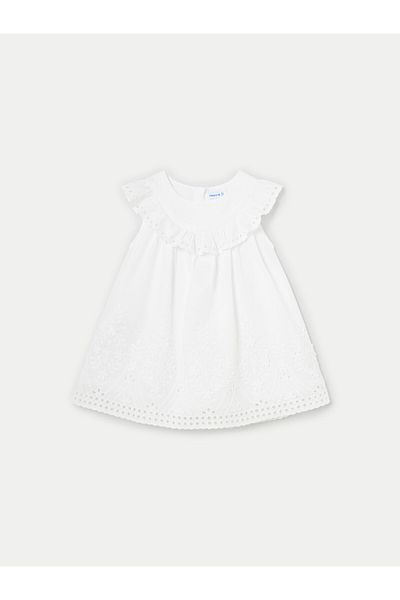 MAYORAL Girl Summer Dress 1915 White