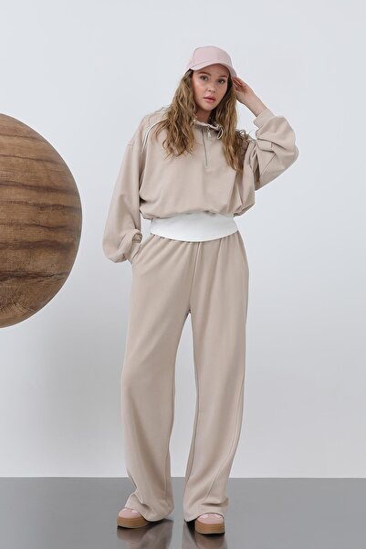 Soul Set dublu garnit pentru femei -32214TKS - BEJ ÎNCHIS