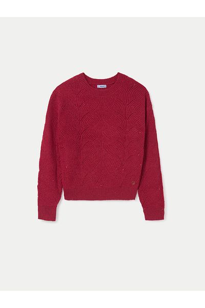 MAYORAL Girl Sweater 7303 Red