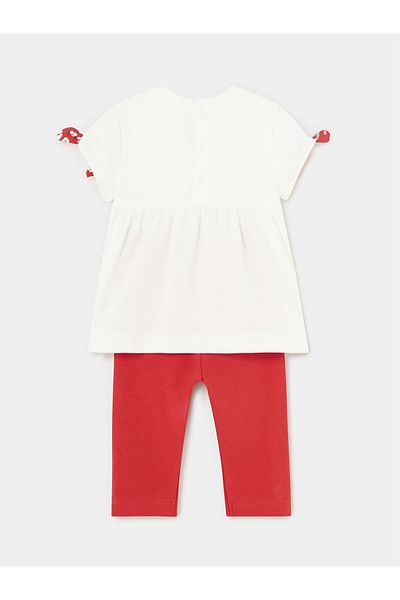 MAYORAL Girl Set T-shirt and leggings 1738 Red