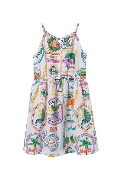 MAYORAL Girl Summer Dress 6986 Colorful