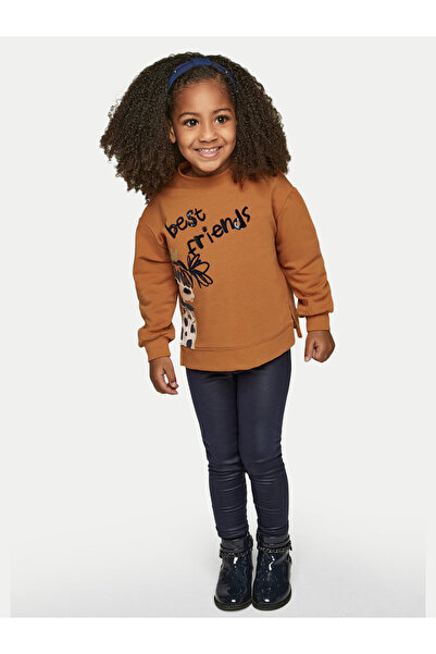 MAYORAL mayoral Girl Set of blouse and leggings 4708 Brown