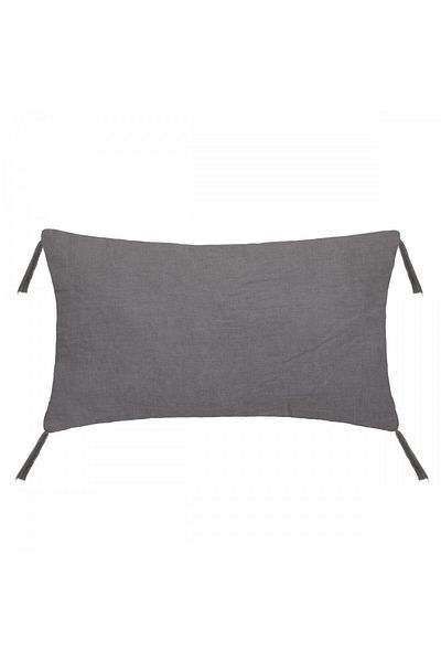 Atmosphera Créateur D'intérieur Linah pillow, polyester, gray, 50x30 cm