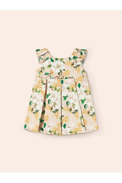 MAYORAL Girl Summer Dress 1957 Beige