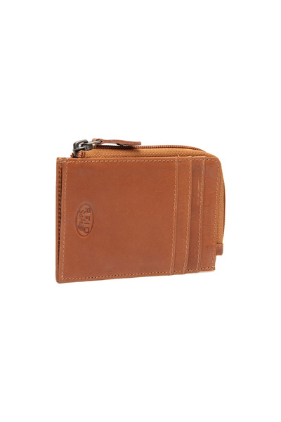 The Chesterfield Brand Port card slim unisex din piele naturala, The Chesterfield Brand, Livenza, cu protectie scanare RFID