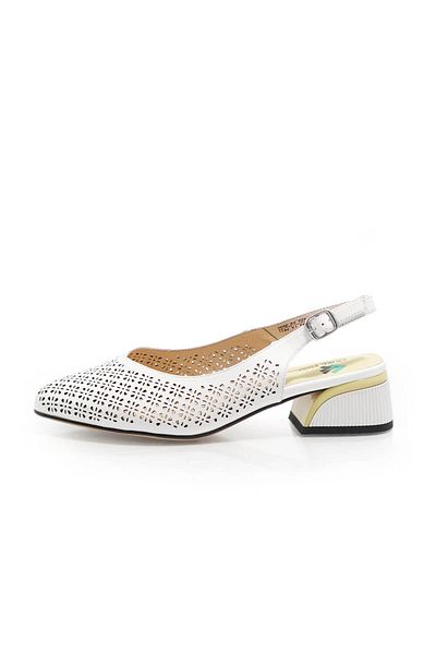 FIORE FINO PANTOFI DECUPATI FIORE FINO 2501050 ALB