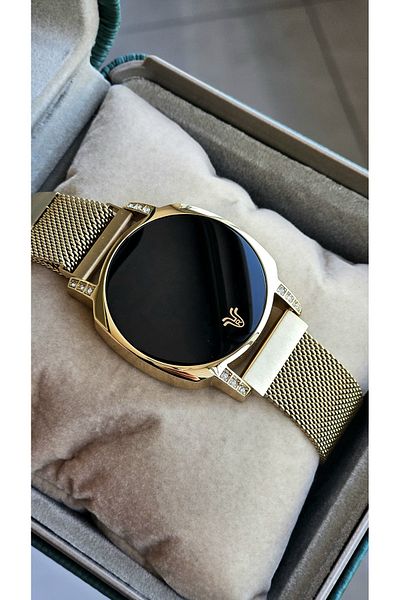 Raymond Rym-1121L Digital Women's Watch - Steel Case and Cord - 5 Atm - 2 Years Warranty